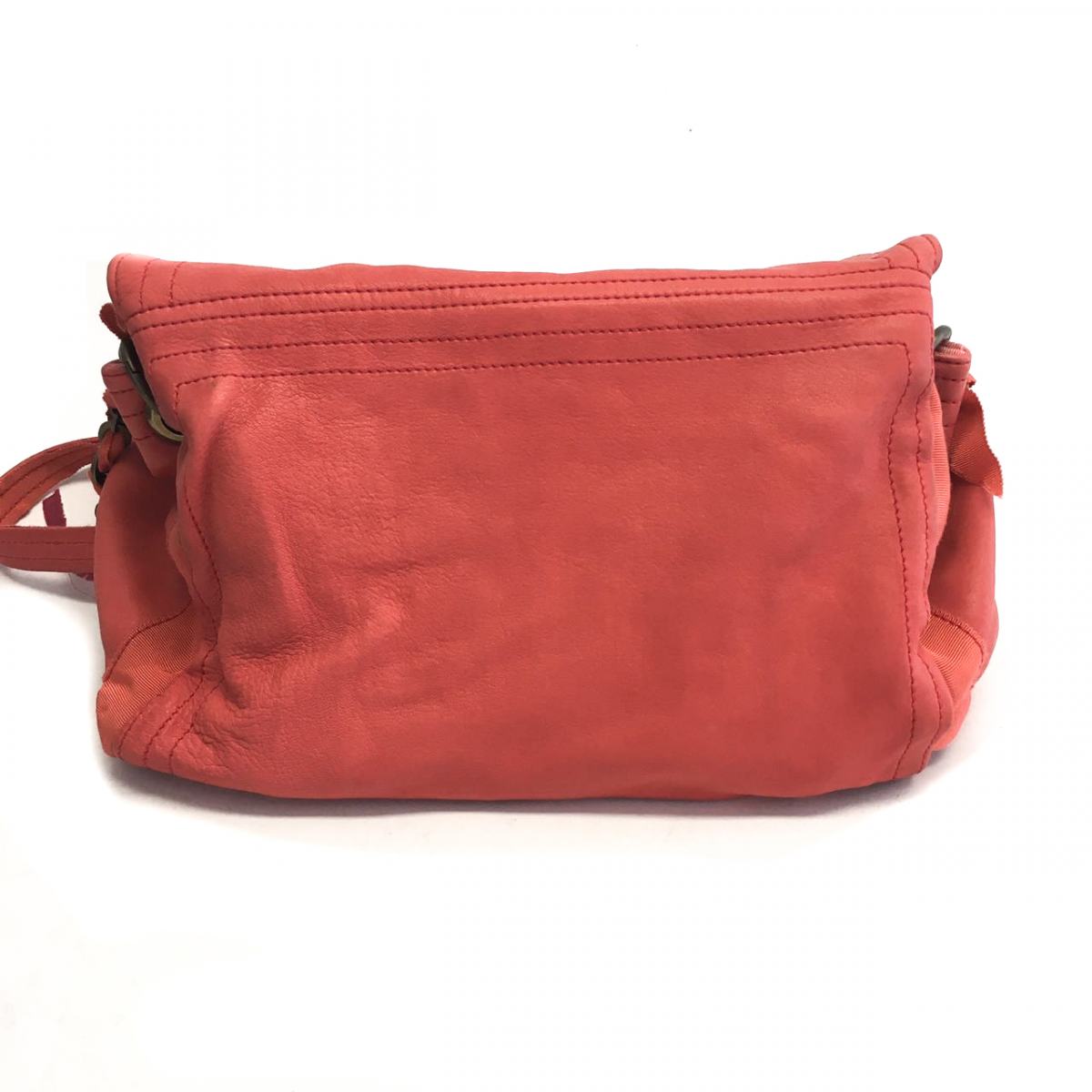 Bolsa Lanvin Coral Com pom pom