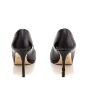 Sapato Gucci Couro Preto Tam. 38,5