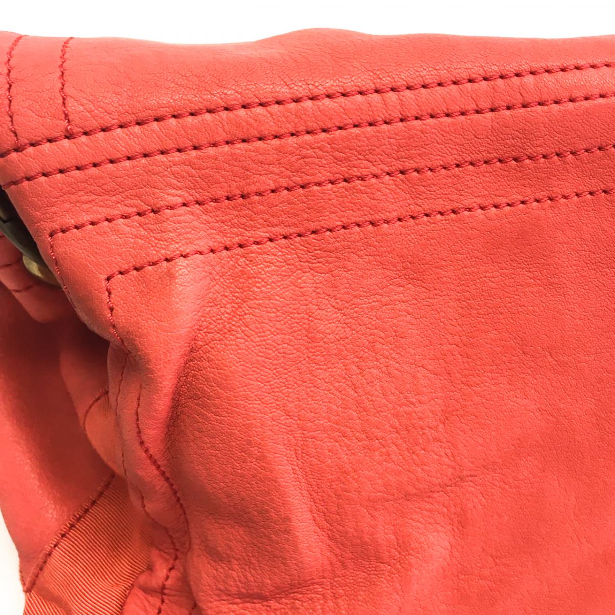 Bolsa Lanvin Coral Com pom pom