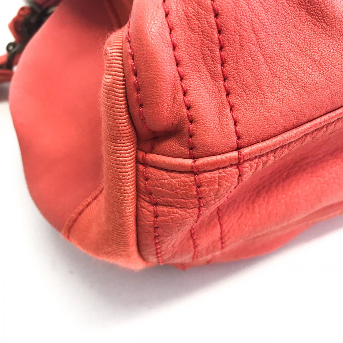 Bolsa Lanvin Coral Com pom pom