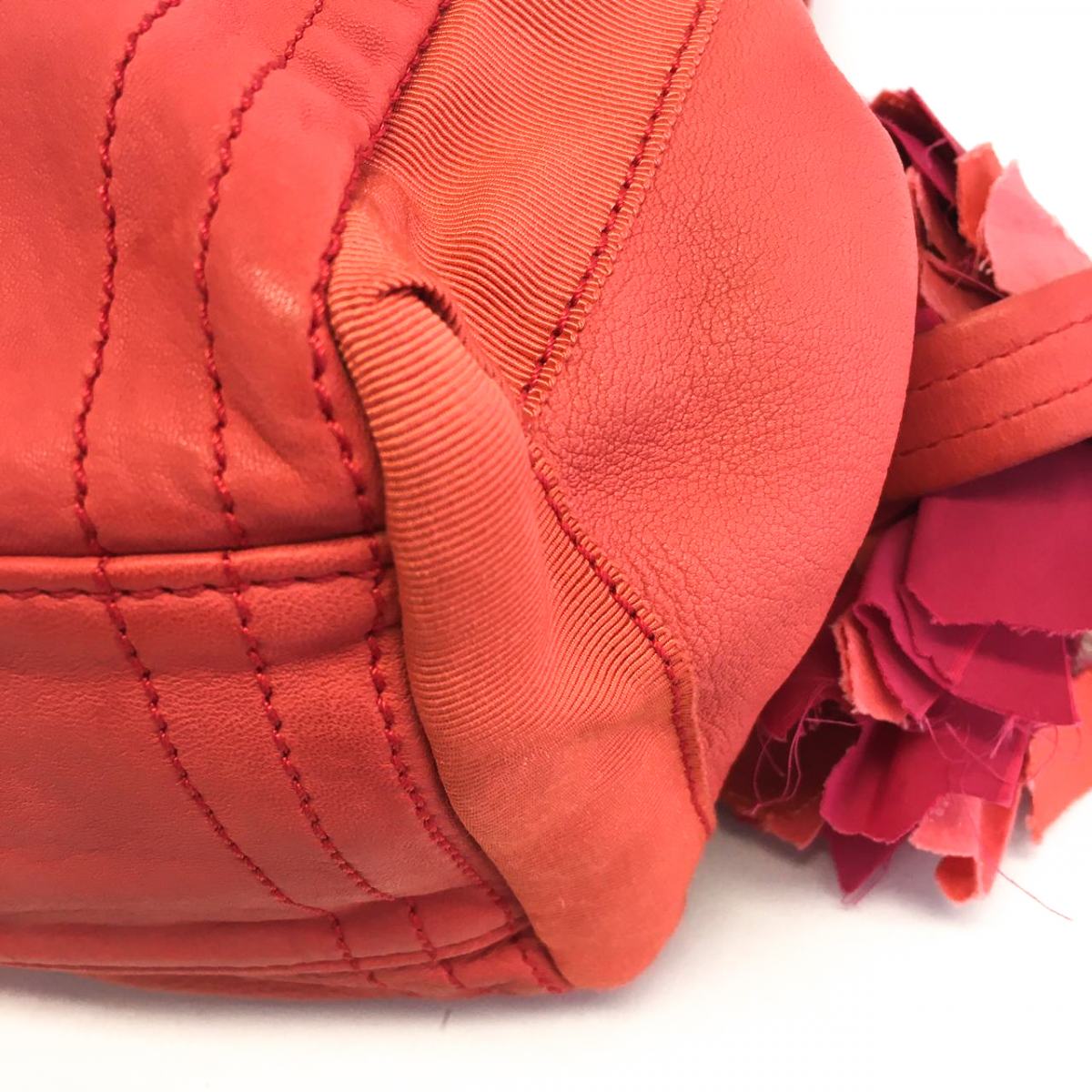 Bolsa Lanvin Coral Com pom pom