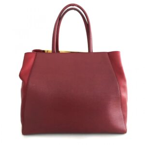 Bolsa Fendi 2 jour Bag Vermelha e Vinho