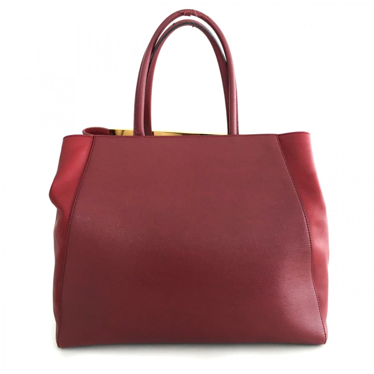 Bolsa Fendi 2 jour Bag Vermelha e Vinho