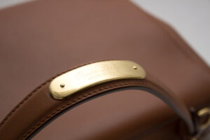 Bolsa Ralph Lauren Tiffin 33 Caramelo