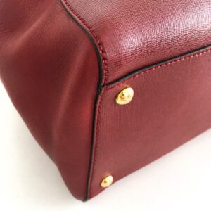 Bolsa Fendi 2 jour Bag Vermelha e Vinho