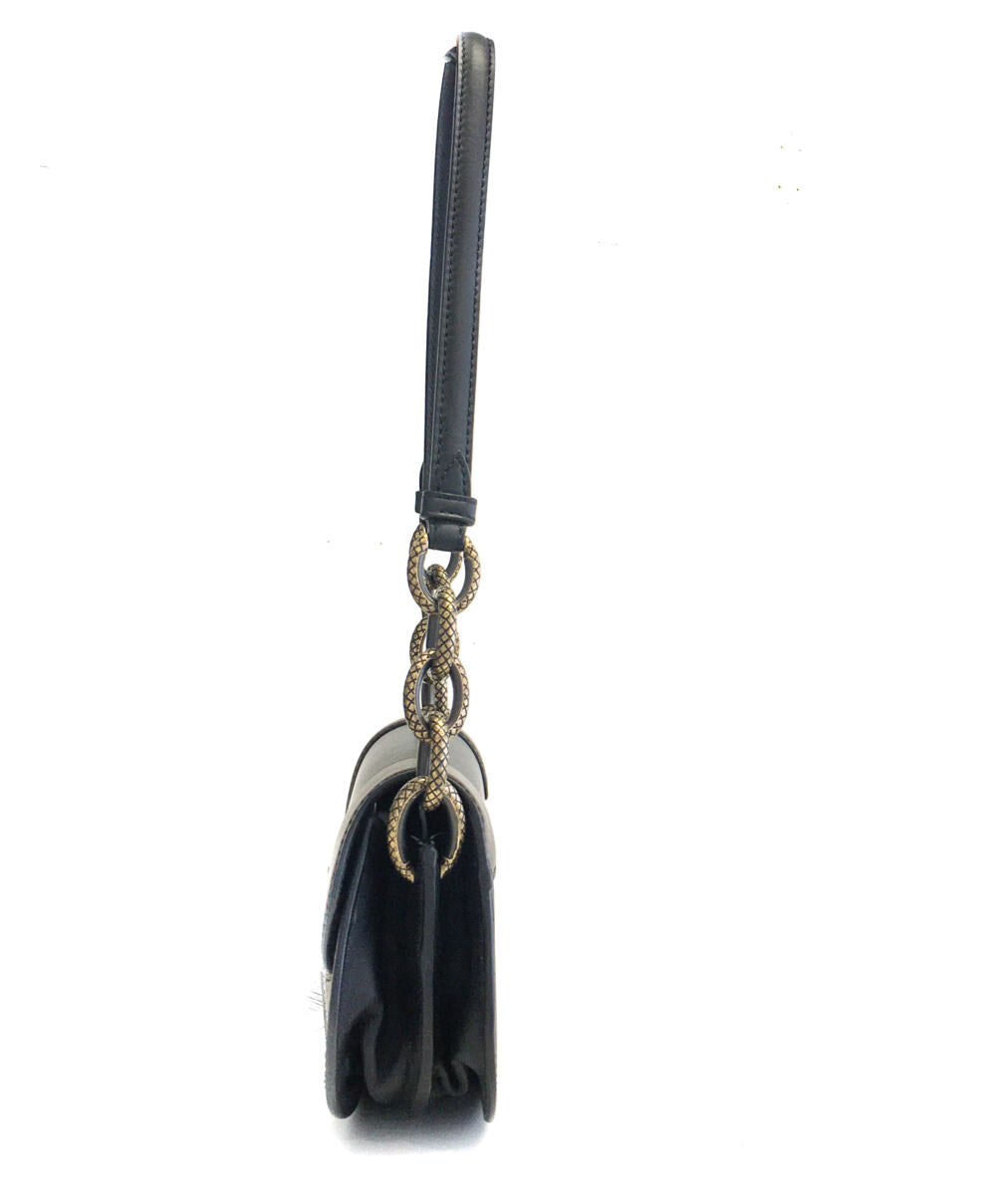 Bolsa Bottega Veneta The City Knot Preta Pequena