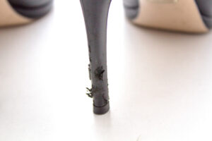 Sapato Gucci Couro Preto Tam. 38,5