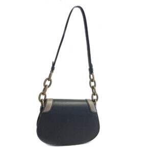 Bolsa Bottega Veneta The City Knot Preta Pequena