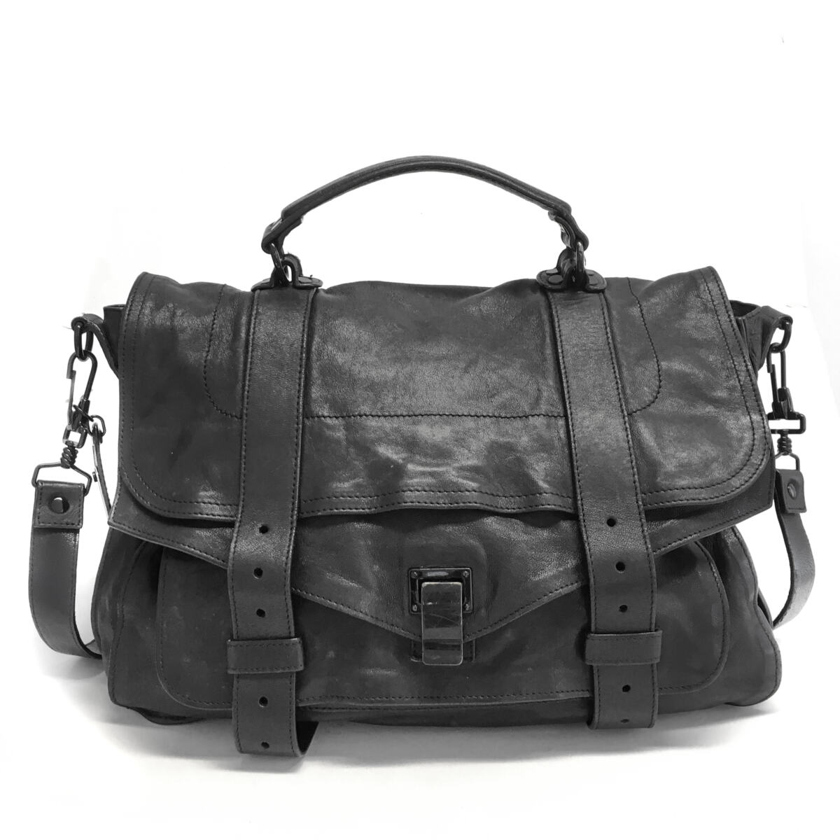 Bolsa Proenza Schoulder PS1 Pasta Preta Grande
