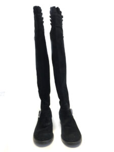Bota Valentino Preto Suede Tam. 37,5