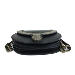 Bolsa Bottega Veneta The City Knot Preta Pequena
