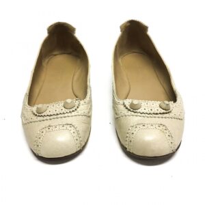 Sapatilha Balenciaga couro bege Tam. 37