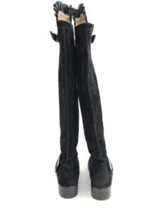 Bota Valentino Preto Suede Tam. 37,5