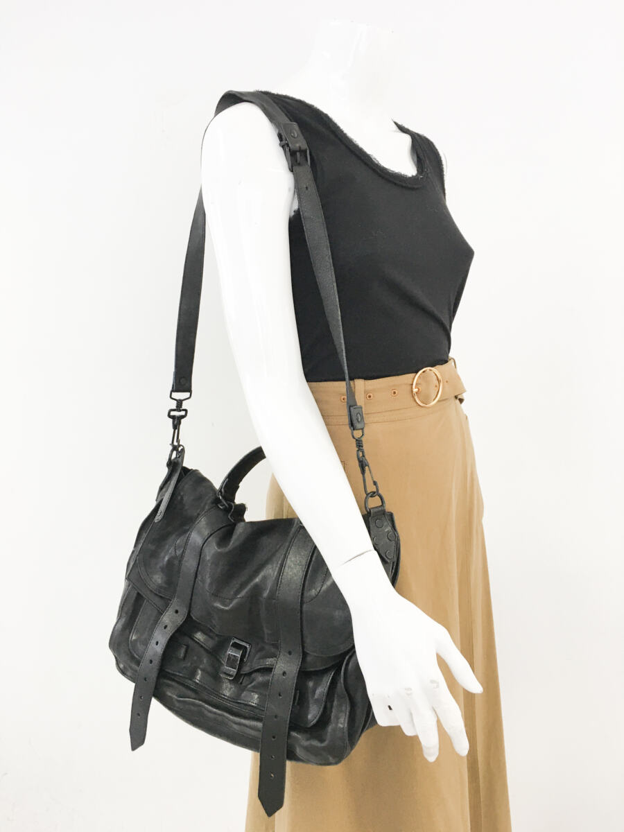 Bolsa Proenza Schoulder PS1 Pasta Preta Grande