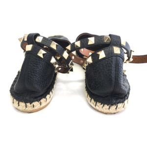 Espadrille Valentino Rockstud Preto Tam. 34,5 Br