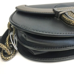 Bolsa Bottega Veneta The City Knot Preta Pequena