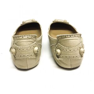 Sapatilha Balenciaga couro bege Tam. 37
