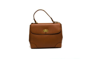 Bolsa Ralph Lauren Tiffin 33 Caramelo