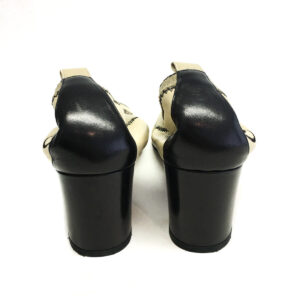 Sapato Chanel Pumps Bicolor Tam. 39,5