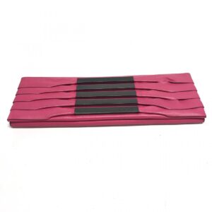 Clutch Herve Leger Rosa e cinza