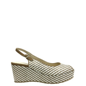 Sandália Jimmy Choo Branca e Caramelo Tam. 40