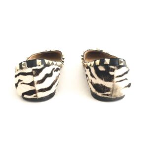Sapatilha Valentino Rockstud Bellerina Animal Print Tiger Tam. 39