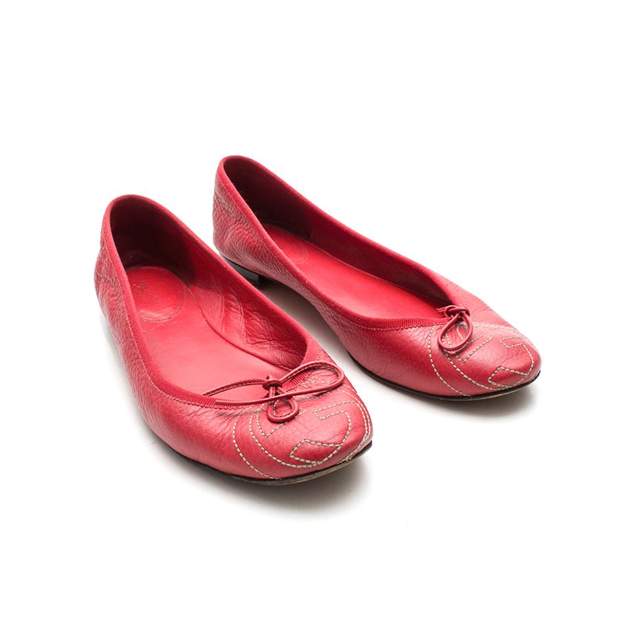Sapatilha Gucci Vermelha Tam. 38,5