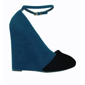 Sapato Plataforma Celine Azul Tam. 38