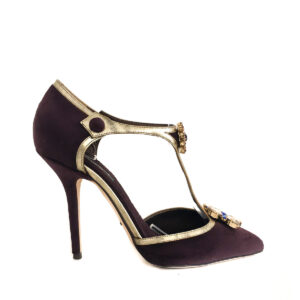 Sapato Dolce & Gabbana Marsala Camurça Tam. 39
