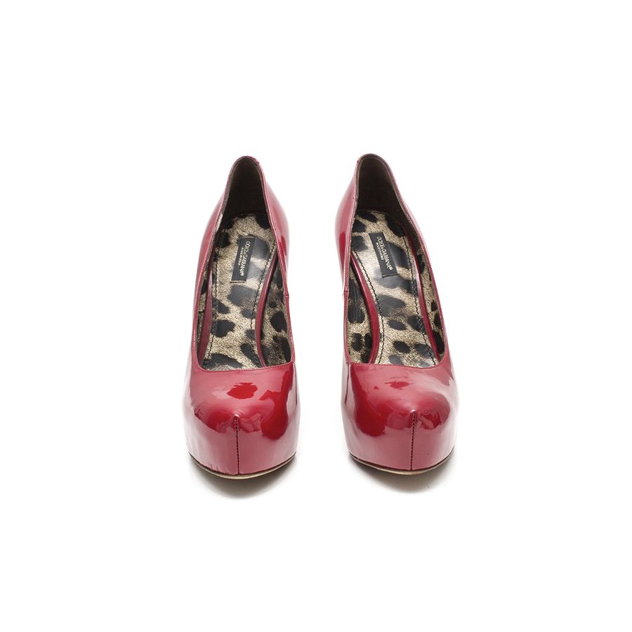 Scarpin Vermelho Verniz Dolce & Gabbana Tam. 37