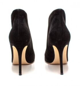 Sapato Gianvito Rossi Camurça Preto Tam. 40
