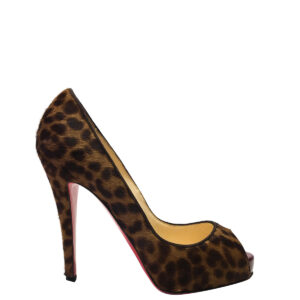 Salto Louboutin Onça, sola 36,5