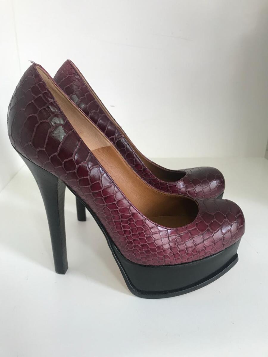 Sandália Fendi vinho, sola 37,5