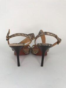 Sandalia Lanvin python novinha!! sola 39