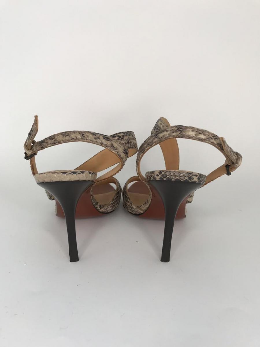 Sandalia Lanvin python novinha!! sola 39