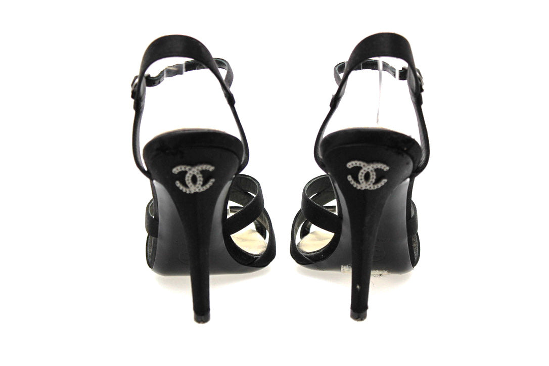 Sandália Chanel Preta Tam. 40